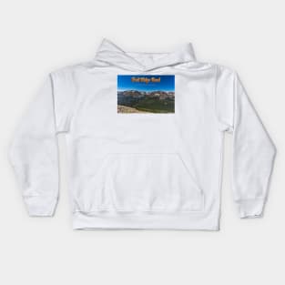 Trail Ridge Road in Rocky Mountain National Park Kids Hoodie